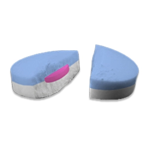 Bi-layered, Tablet-in-Tablet