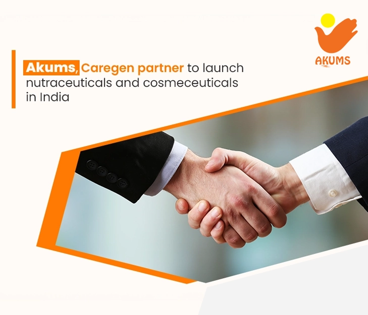 Akums partners with Caregen to launch nutraceuticals and cosmeceuticals in India